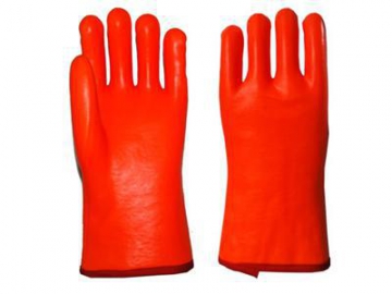 GSP0328 Anti-Cold Long Cuff PVC Gloves