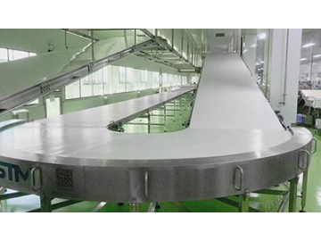 Clip-Type Cooling Conveyor