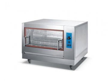 Rotating Gas Rotisserie Oven