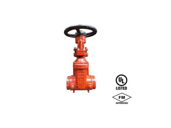 Grooved-End Gate Valve | Fire Protection Valve | Iron Man | ETW ...