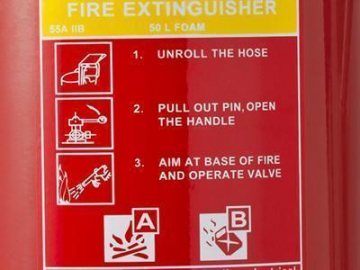 Trolley Foam Fire Extinguisher