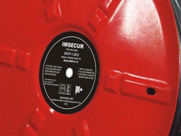 Manual Fire Hose Reel with 33mm / 25mm Hose