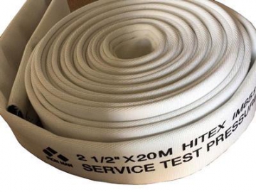 Single Jacket Fire Hose with EPDM Rubber Liner