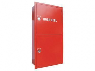 Vertical Double Cabinet for Fire Hose and Fire Extinguisher