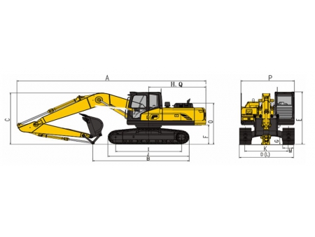 Hydraulic Excavator  ZG3750LC-9