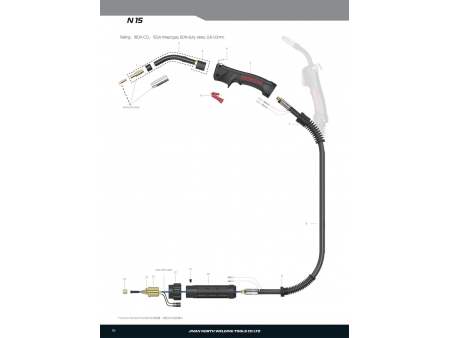 N15, MIG/MAG Welding Gun