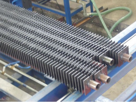 H gilled boiler fin tube welding machine