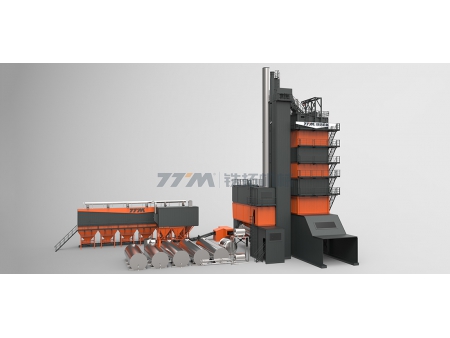 Eco-Friendly Asphalt Mixing Plant (with Under Storage Bin), GLBE Series