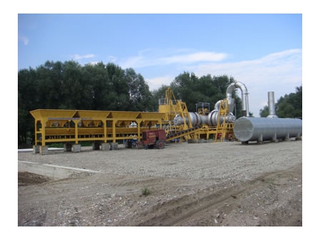 Mobile Asphalt Batching Plant