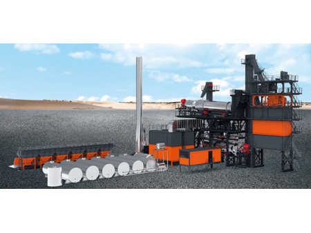 Continuous Asphalt Mixing Plant