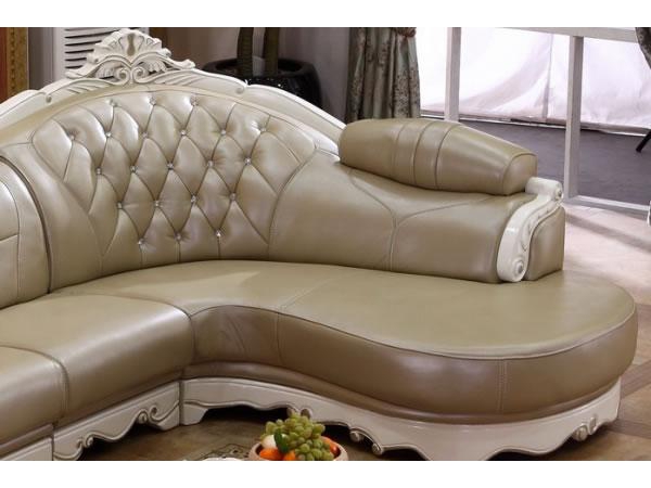 grand isle genuine leather sofa