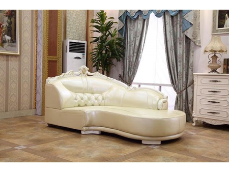 B008 Antique Leather Sofa