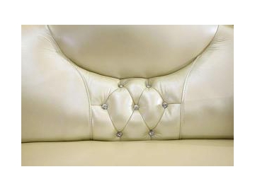 B008 Antique Leather Sofa
