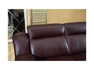 GF089 Contemporary Leather Sectional Sofa