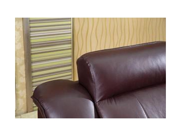 GF089 Contemporary Leather Sectional Sofa