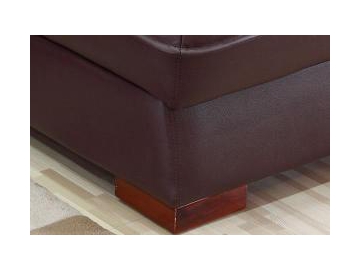 GF089 Contemporary Leather Sectional Sofa