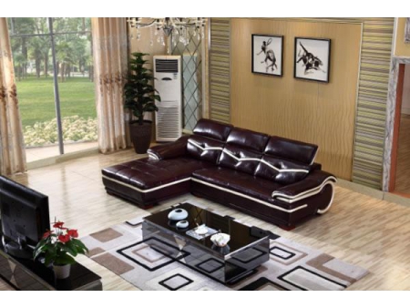 GF096B Contemporary Leather Sofa