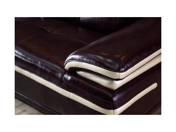 GF096B Contemporary Leather Sofa