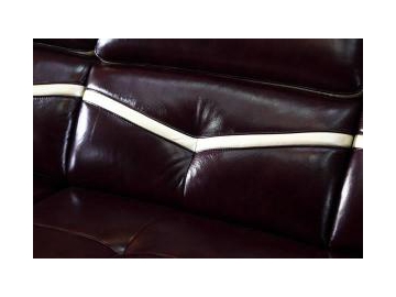 GF096B Contemporary Leather Sofa