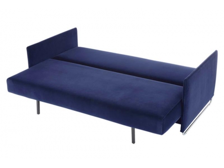 Metal Frame Fabric Sleeper Sofa