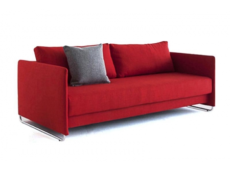 Metal Frame Fabric Sleeper Sofa