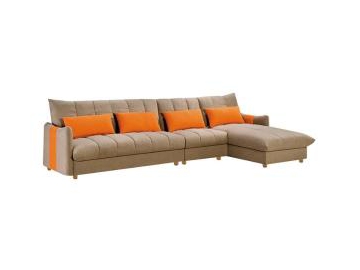 Living Room Fabric Sleeper Sofa