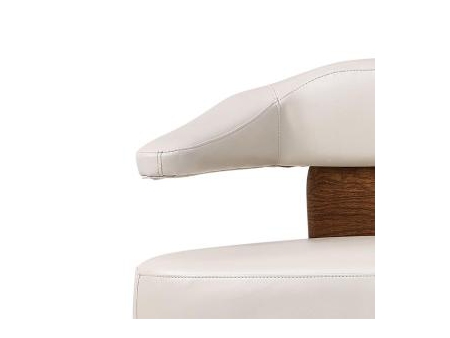 Commercial Leather Settee