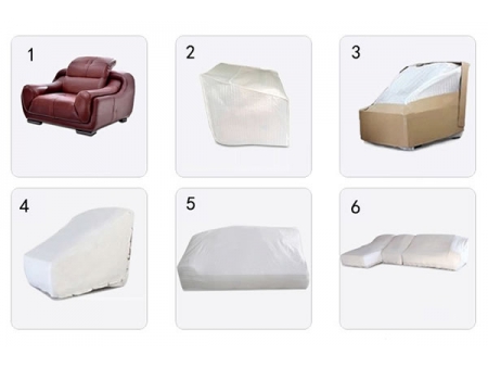 C605 Fabric Sofa Set