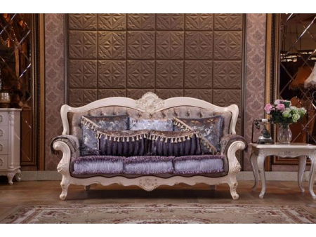 C606 3-Seater Fabric Sofa Set
