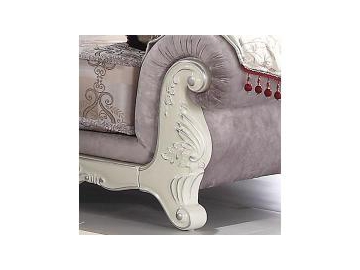 C869 Antique Fabric Sofa