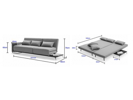 Sectional Sofa Bed