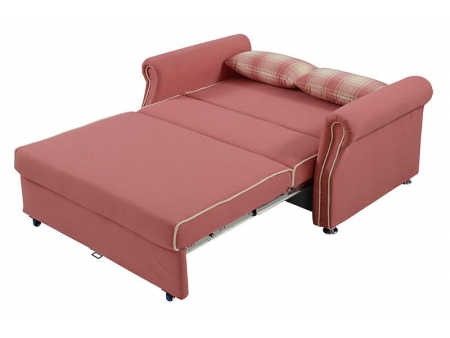 2-Seat Fabric Storage Sofa Bed