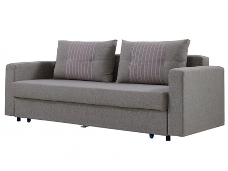 3-Seat Fabric Storage Sofa Bed