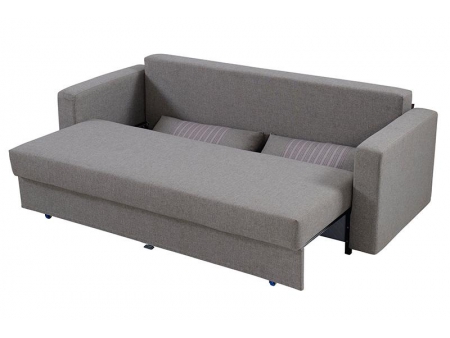 3-Seat Fabric Storage Sofa Bed