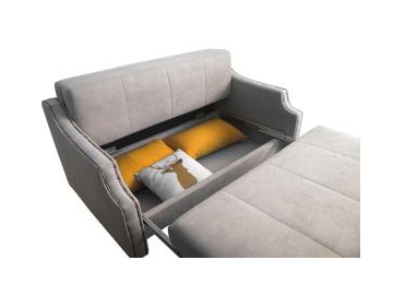 Folding Fabric Storage Sofa Bed