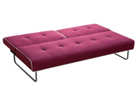 Wood Frame Fabric Futon Sofa Bed