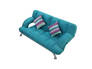 Metal Frame Fabric Sofa Bed