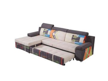 AD159 Storage Sectional Sofa Bed