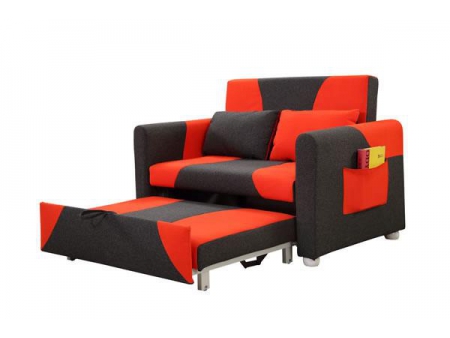 AD153 Fabric 2-Seat Sofa Bed