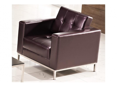Executive Office Leather Sofa