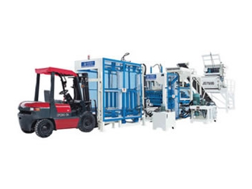 Interlocking Brick Machine, Block Machine