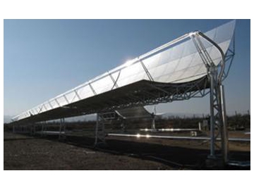 Parabolic Trough Solar Thermal System