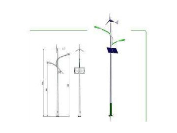 Wind Solar Hybrid Street Light