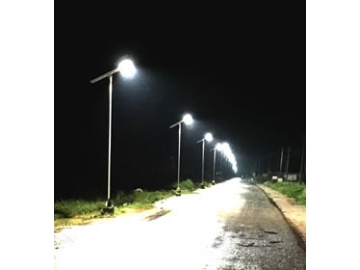 Smart LED solar street light