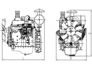H Series Diesel Engine for Genset
