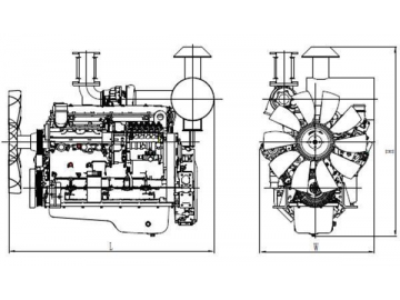 H Series Diesel Engine for Genset