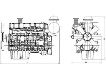 E Series Diesel Engine for Genset