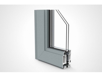 Aluminum Casement Door, Outward Opening, GDM65