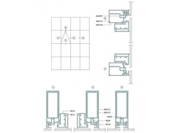 Curtain Wall Aluminum Profile