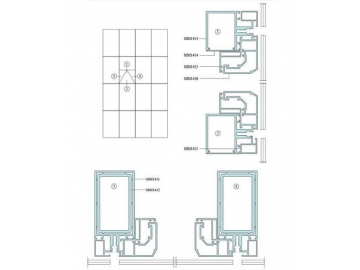 Curtain Wall Aluminum Profile